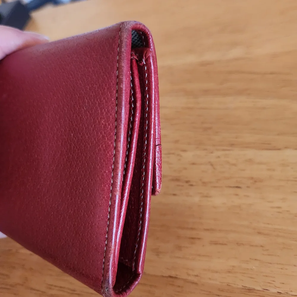 Gucci Vintage Red Wallet - Picture 5 of 16